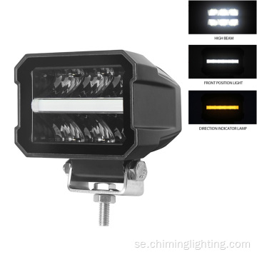 Offroad LED -lampor över lastbilsljus jordbruksarbetslampa 24W LED -arbetsljus